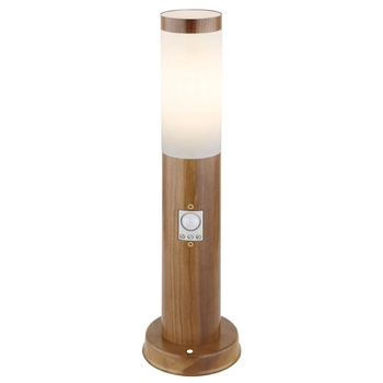 Słupek LAMPA ogrodowa BOSTON 3158SW Globo stojąca outdoor IP44 brązowa
