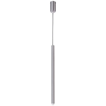 LAMPA wisząca SOPEL 33148 Sigma metalowa OPRAWA zwis tuba srebrna