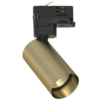 3-fazowa lampa do szynoprzewodu Ctls Mono 10237 czarny mosiądz