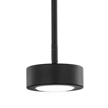 Zwisowa lampa czarna BAR ruchomy reflektor 1xGx53 do biura 41672