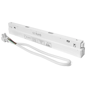 Wpinany zasilacz do szynoprzewodu magnetycznego 854 Domeno LED 200W biały