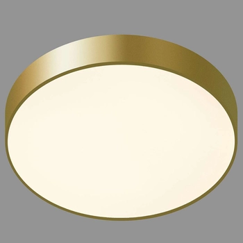 Natynkowa LAMPA sufitowa ORBITAL 5361-830RC-GD-3 Italux metalowa OPRAWA plafon LED 24W 3000K okrągły złoty