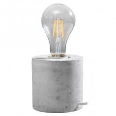 Betonowa LAMPA stołowa SALGADO SL.0680 biurkowa LAMPKA stojąca szara