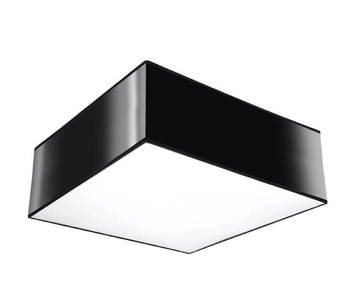 Plafon kwadratowy SL.0142 sufitowy czarny do salonu OUTLET