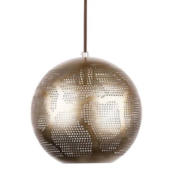 Orietalna lampa wisząca SFINKS 31-43276 marokański kula ball jasnobrązowa