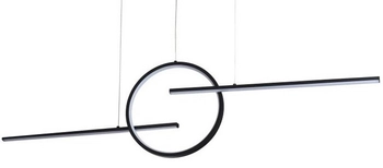 Wisząca lampa pierścieniowa Lauren AZ5257 LED 38W 3000K czarna