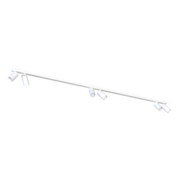 6-punktowa lampa sufitowa Mono 7813 ruchoma biała do sypialni