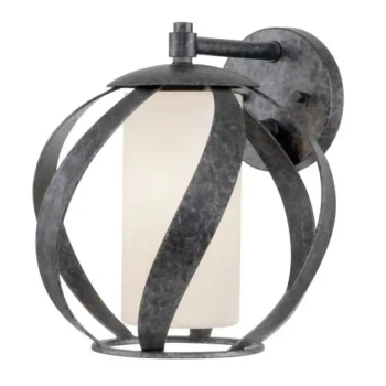 Zewnętrzna ścienna lampa Blacksmith QN-BLACKSMITH1-OBK IP44 czarny