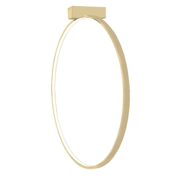 Ścienny kinkiet Agaro 4315 Shilo LED 27W 4000K ring do pokoju złoty