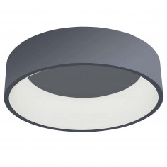 Plafon LAMPA sufitowa CHIARA 3945-832RC-GR-3 Italux natynkowa OPRAWA okrągła LED 32W 3000K pierścień ring szary