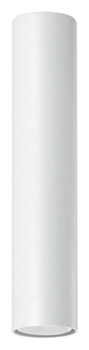 LAMPA sufitowa SL.0435 metalowa OPRAWA tuba downlight biała