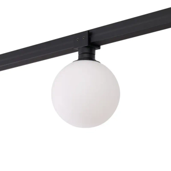 Sufitowa lampa 2-fazowa SAMI AZ7225 czarna biała LED 7W 4000K IP65 kula