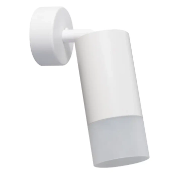 Minimalistyczny kinkiet Sonaya LP-2803/1WS WH cylindryczna biały