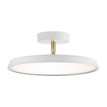 Nasufitowa lampa do salonu Kaito 2320546001 LED 15W 3000K biały