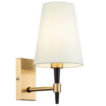 LAMPA ścienna ZARAGOZA H001WL-01BS Maytoni klasyczna OPRAWA abażurowa mosiądz