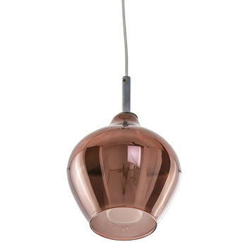 Minimalistyczna lampa wisząca Amber Milano AZ3077 Azzardo miedziana