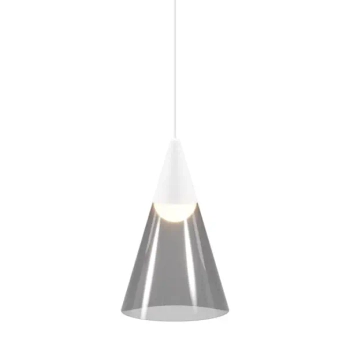 Wisząca magnetyczna lampa szynowa M0043N LED 6W 3000K stożek biały