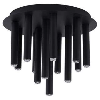 LAMPA sufitowa STALACTITE 8355 Nowodvorski metalowa OPRAWA tuby plafon sople czarne