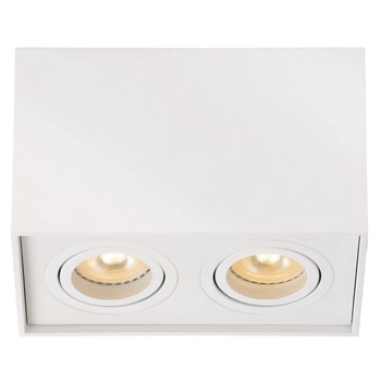 Kwadratowa lampa sufitowa TUBE 22953/02/31 Lucide downlight biała