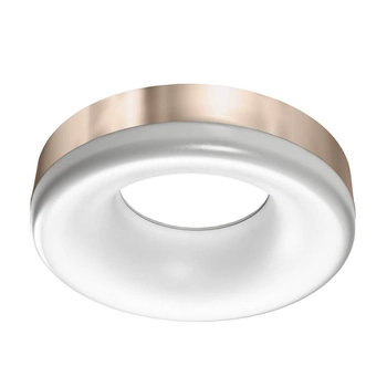 Sufitowa lampa nowoczesna Ring pierścień LED 18W 3000K satyna