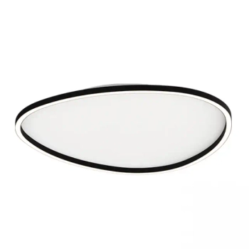 Jadalniana sufitowa lampa 23208 LED 39W 3000K owalna czarny