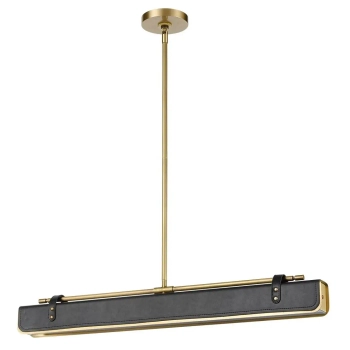 Lampa liniowa wisząca Valise QN-VALISE-LP80-VBS-TL LED 30W 2620K mosiądz