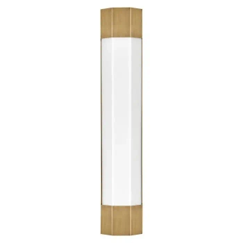 Podłużna ścienna lampa Facet QN-FACET-LED3-HB-BATH LED 22W 3000K IP44 mosiądz