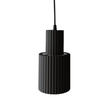 Wisząca lampa Tokio LP-787/1P L BK Light Prestige czarna tuba do jadalni
