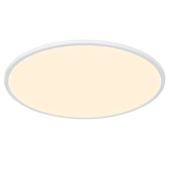 Plafon okrągły do salonu Oja 2015146101 LED 2700-6500K z pilotem biały