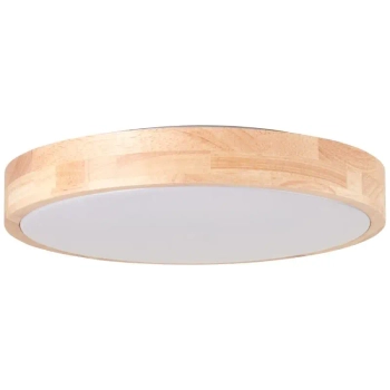 Plafon do salonu Moreen G99636/45 LED 14W 3000-6000K drewniany