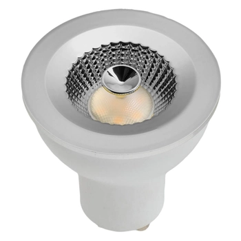 Halogenowa żarówka AZ6053 GU10 7W 350lm 4000K chrom
