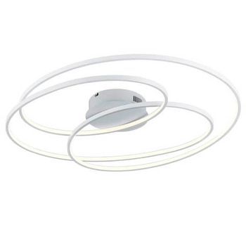 Sufitowa lampa spiralna GALE 673918031 LED 50W 3000K do salonu biały