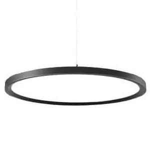 Lampa wisząca DISC CHUA-16W-NW okrągła dysk LED 16W 4000K zwis czarny