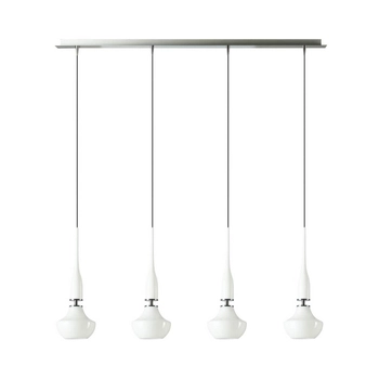 Wielopunktowa lampa wisząca Tasos AZ0884 metalowa biała