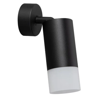 Pojedyncza ścienna lampka Sonaya LP-2803/1WS BK tubka czarny