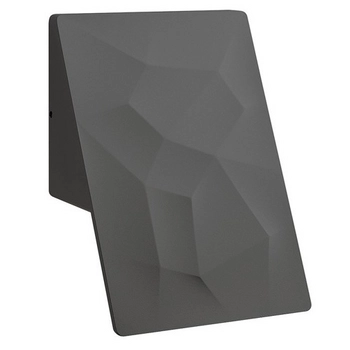 Zewnętrzna LAMPA elewacyjna CRACKS ML095 Milagro ścienna OPRAWA metalowa LED 10W 4000K do ogrodu IP44 czarna