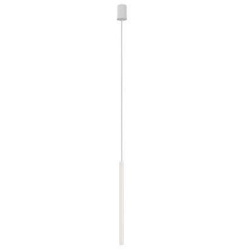 Wisząca LAMPA industrialna LASER 8796 Nowodvorski metalowa OPRAWA zwis tuba biała