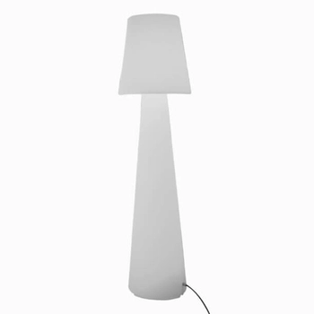 Stojąca lampa grzybek z pilotem Gardena ES-DC007 LED 5W RGBW IP65 biała
