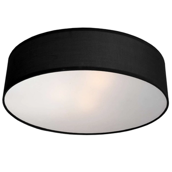 Okrągła LAMPA sufitowa ALTO LP-81008/3C BK Light Prestige plafon abażurowy okrągły czarny