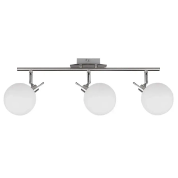 Sufitowa lampa potrójna Ghost 93-01498 okrągła biała chrom