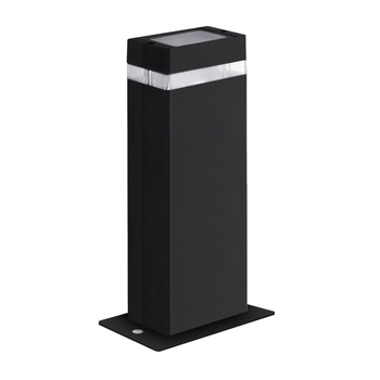 Stojąca lampa zewnętrzna tuba Gilbert 322371 Polux do ogrodu czarna