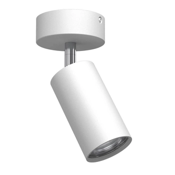 Sufitowa lampa regulowana Point 2287 BROSline tuba metalowa biała