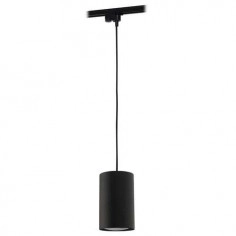 LAMPA wisząca PROFILE BIT 8823 Nowodvorski tuba OPRAWA zwis do systemu szynowego 1-fazowego czarna