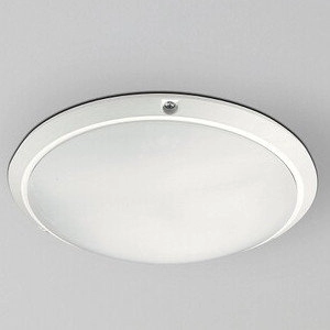 Zewnętrzna LAMPA sufitowa stropowa LENTIL 5810 Rabalux okrągła OPRAWA na taras kinkiet outdoor IP54 biały