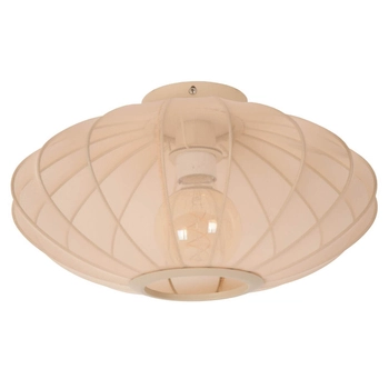 Materiałowa lampa sufitowa Corina 03147/40/38 Lucide siatka beżowa