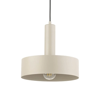 Pojedyncza lampa wisząca Vitrum 40807 Sigma do salonu beżowa 