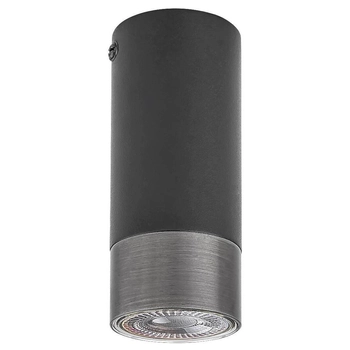 Sufitowa LAMPA tuba ZIRCON 5074 Rabalux metalowy downlight nowoczesny do kuchni czarny