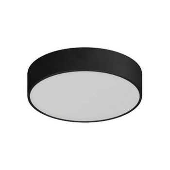 LAMPA sufitowa TOTEM LED C 03926 Ideus okrągła OPRAWA plafon LED 16W 4000K metalowy czarny