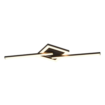 Sufitowa lampa ledowa Viale R67303132 17W 3000K czarna