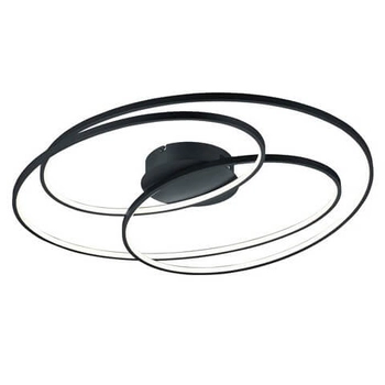Salonowa lampa sufitowa GALE 673918032 LED 50W 3000K czarny